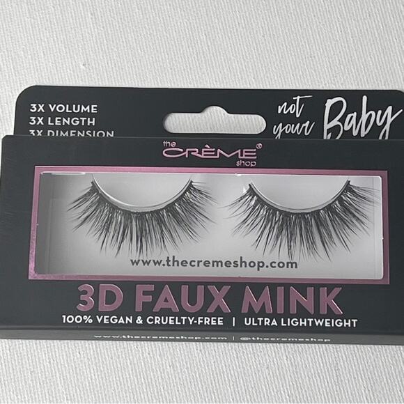 THE CRÈME SHOP 3D FAUX MINK BABY LASHES - Picture 1 of 8